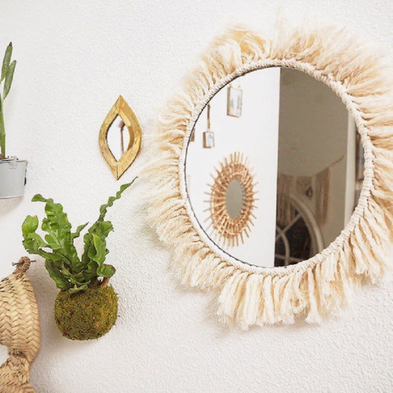 Étagère en Verre sur Mesure : maximiser l’espace avec panache ! 7 miroir déco